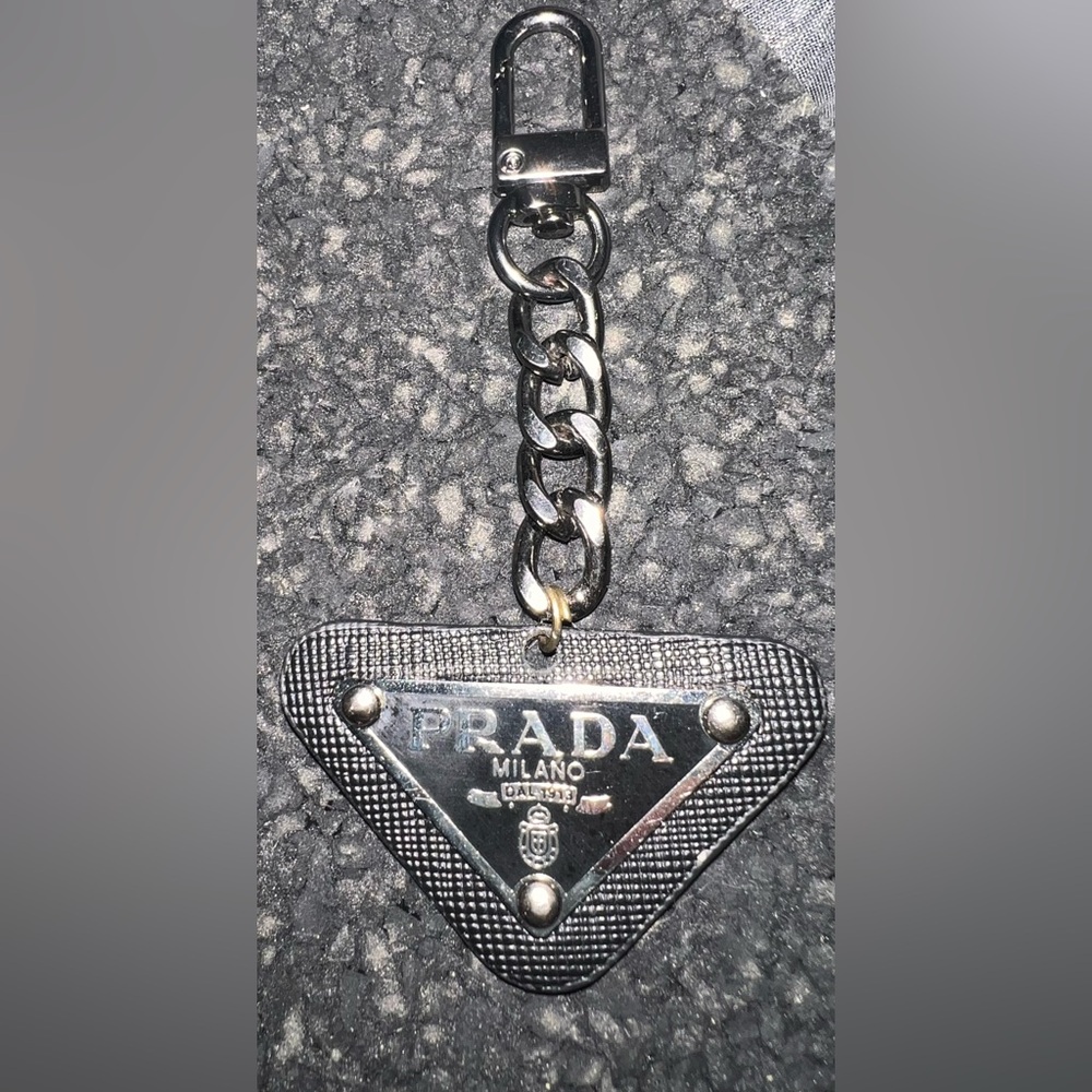 Repurposed Prada keychain - Picture 2 of 2